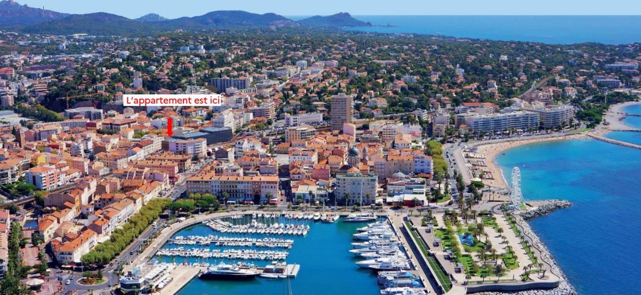 Villa Honore, Veritable Tout A Pied, Plein Centre-Ville, Plage A 5Min A Pied Saint-Raphaël Eksteriør bilde